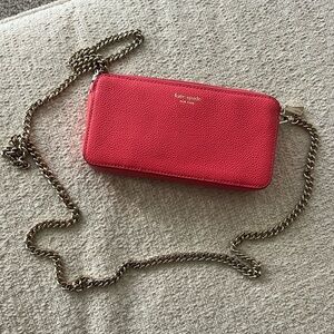 Kate spade chain wallet
